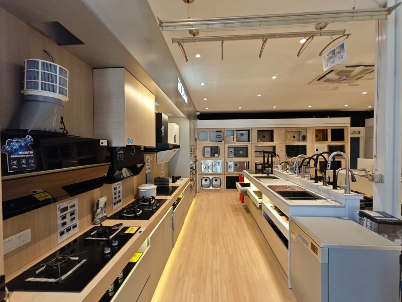 Custom kitchen cabinet showroom Penang
